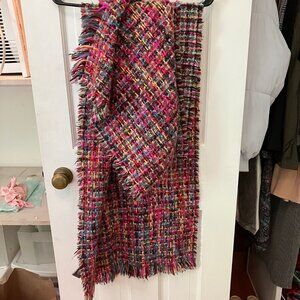 Vince Camuto Oversize Scarf/Shawl, Multicolor Weave.